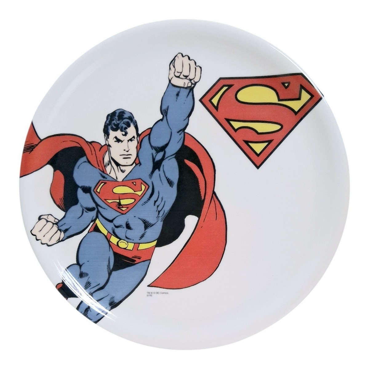 Excelsa Pizza Plate Superheroes Superman Ø 31 cm, porcelain Excelsa